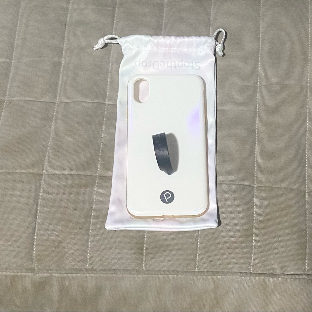 Loopy case iPhone X/XS White Opal